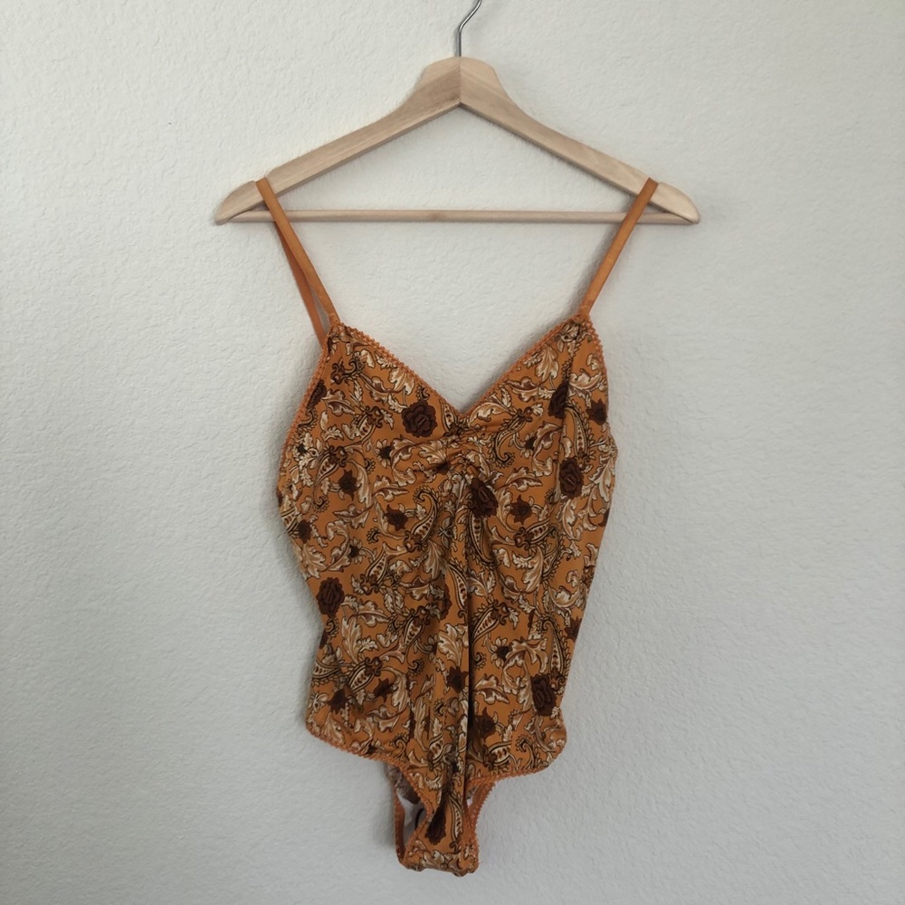 ๐SOLD๐ Spell Etienne Bodysuit in Mustard - Picture 2 of 6